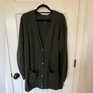 GAP Cashsoft Cardigan Sweater, size L
